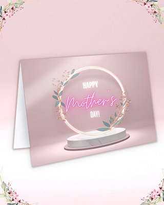 Mother's Day gift card Burda